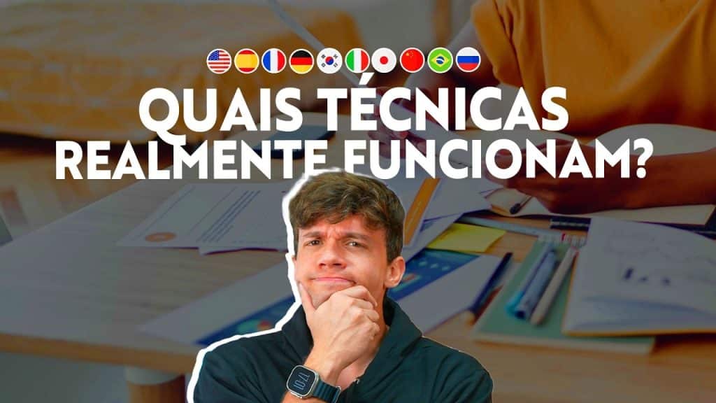 técnicas de estudo para aprender idiomas — Fernando Poliglota